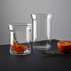 Angle Bold Clear Double Old Fashioned Glasses Set Of 2 12 Angle Bold Clear Double Old Fashioned Glasses Set Of 2 -Furniture Store angle bold glassware 1