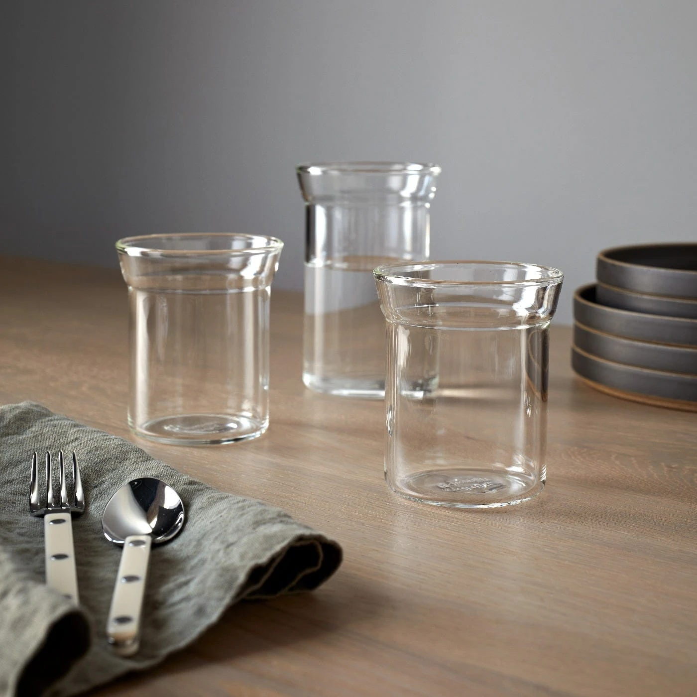 Angle Bold Clear Highball Glasses Set Of 2 8 Angle Bold Clear Highball Glasses Set Of 2 - Image 6