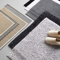 Division Graphite Bath Mat 11 Division Graphite Bath Mat -Furniture Store bath mat collection room shoes 5