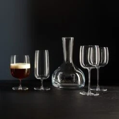 LSA International Borough Red Wine Glasses Set Of 4 -Furniture Store borough glassware collection 2 1