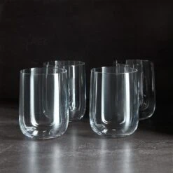 LSA International Borough Bar Glasses Set Of 4 -Furniture Store boroughbarglasses slatebox