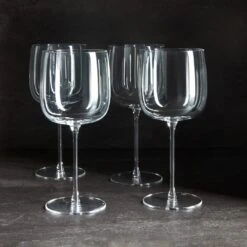 LSA International Borough Red Wine Glasses Set Of 4 -Furniture Store boroughredwineglasses slatebox