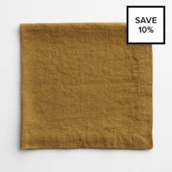 Linen Bronze Napkin 8pc Bundle