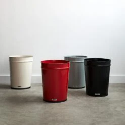 Bunbuku Black Waste Can -Furniture Store bunbuku waste can collection 3