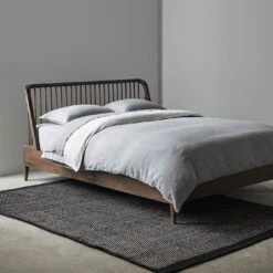 Loop Black Rug -Furniture Store catalog spindle bed pg 31 2 1 2