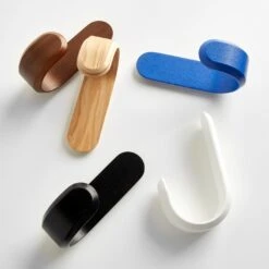 Curve Black Wall Hook 16 Curve Black Wall Hook -Furniture Store curve hooks group scatter 3