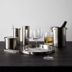 LSA International Otis White Wine Glasses Set Of 4 -Furniture Store cylindalinecollection summer2022 6