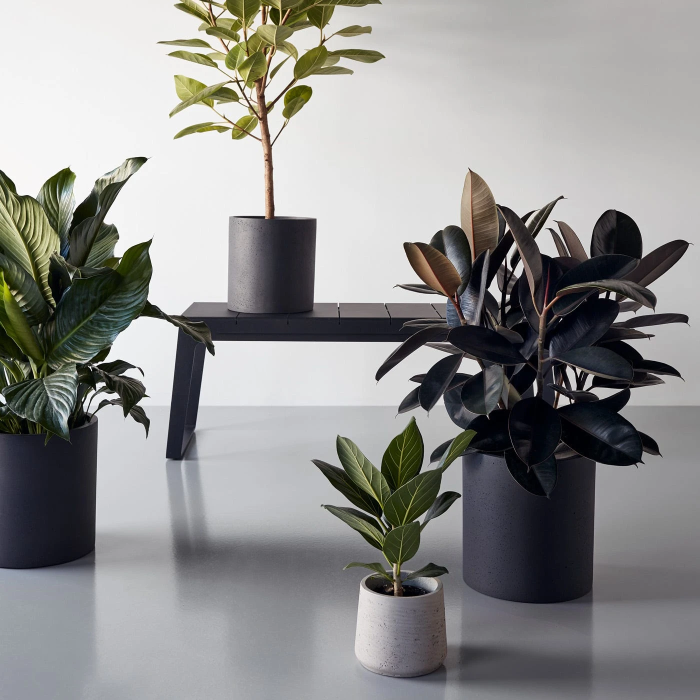 Copenhagen Lava Gray Bench 9 Copenhagen Lava Gray Bench - Image 7