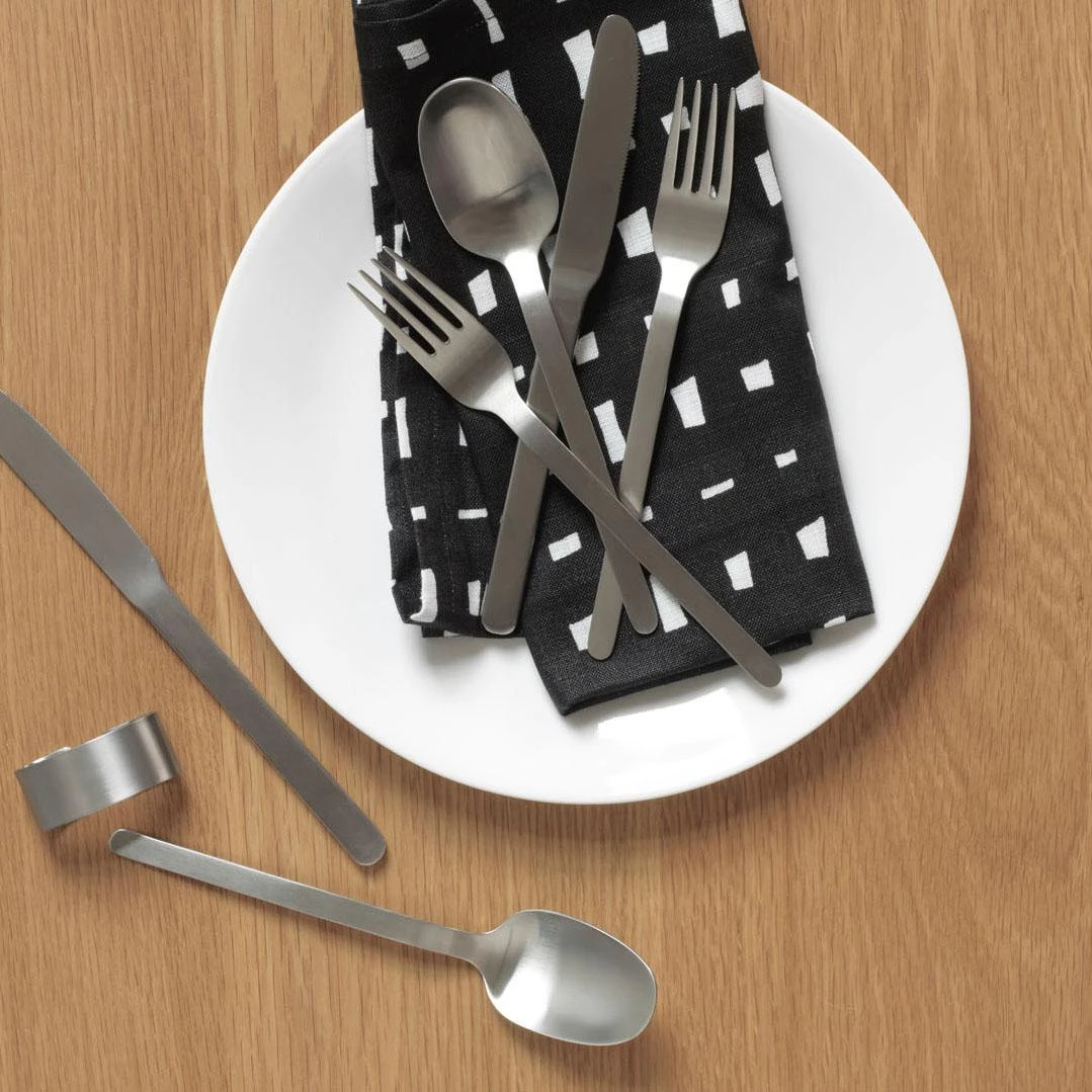 Brushed Stainless Steel Napkin Ring 8 Brushed Stainless Steel Napkin Ring - Image 6