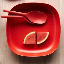 Ekobo Persimmon Large Serving Dish 13 Ekobo Persimmon Large Serving Dish -Furniture Store ekobo bamboo serving dish salad bowl salad servers heller dinnerware alternate 3 copy