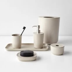 Ekobo Stone Small Tray -Furniture Store ekobo bano stone collection bamboo stone small tray gallery option