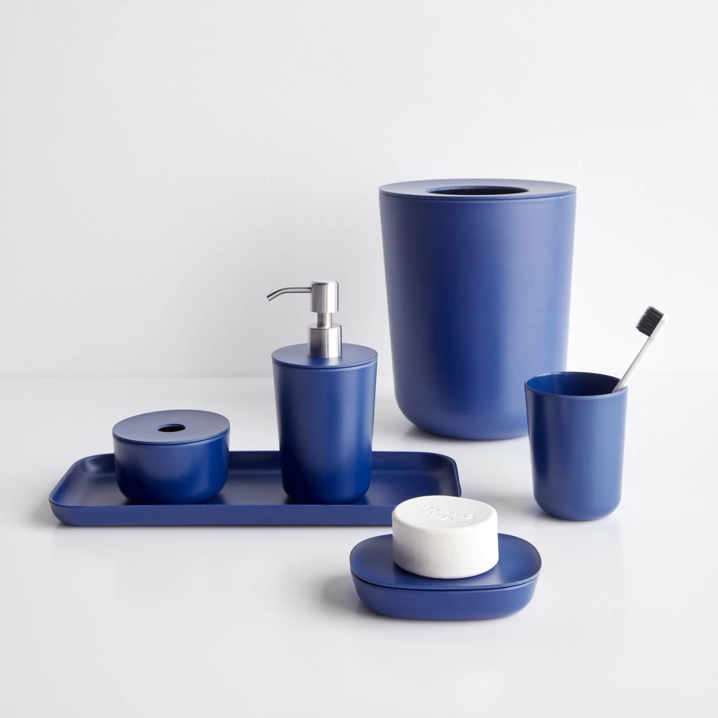 Ekobo Royal Blue Waste Bin 5 Ekobo Royal Blue Waste Bin - Image 3