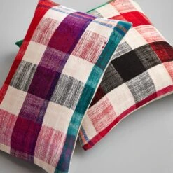 Elgood Plaid Throw Pillow Cover 17" X 17" 8 Elgood Plaid Throw Pillow Cover 17" X 17" -Furniture Store elgood plaid pillow covers 13