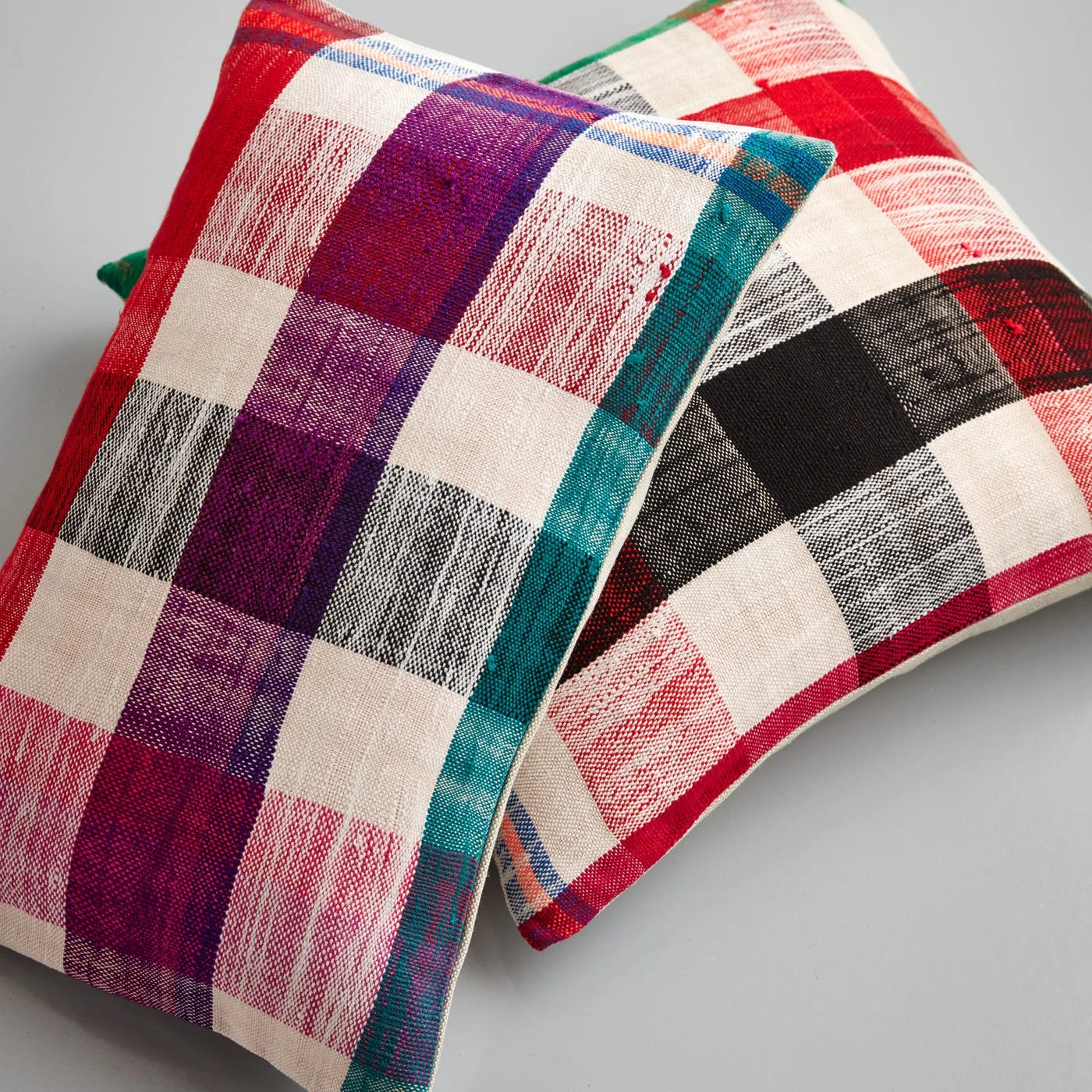 Elgood Plaid Throw Pillow Cover 17" X 17" 5 Elgood Plaid Throw Pillow Cover 17" X 17" - Image 3