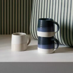 Horizon Pink Coffee Mug 13 Horizon Pink Coffee Mug -Furniture Store h19 gift guide horizon mug in pink and navy