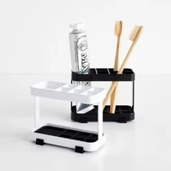 Tower White Toothbrush Holder 11 Tower White Toothbrush Holder -Furniture Store h203030tb h203084tb 2 1