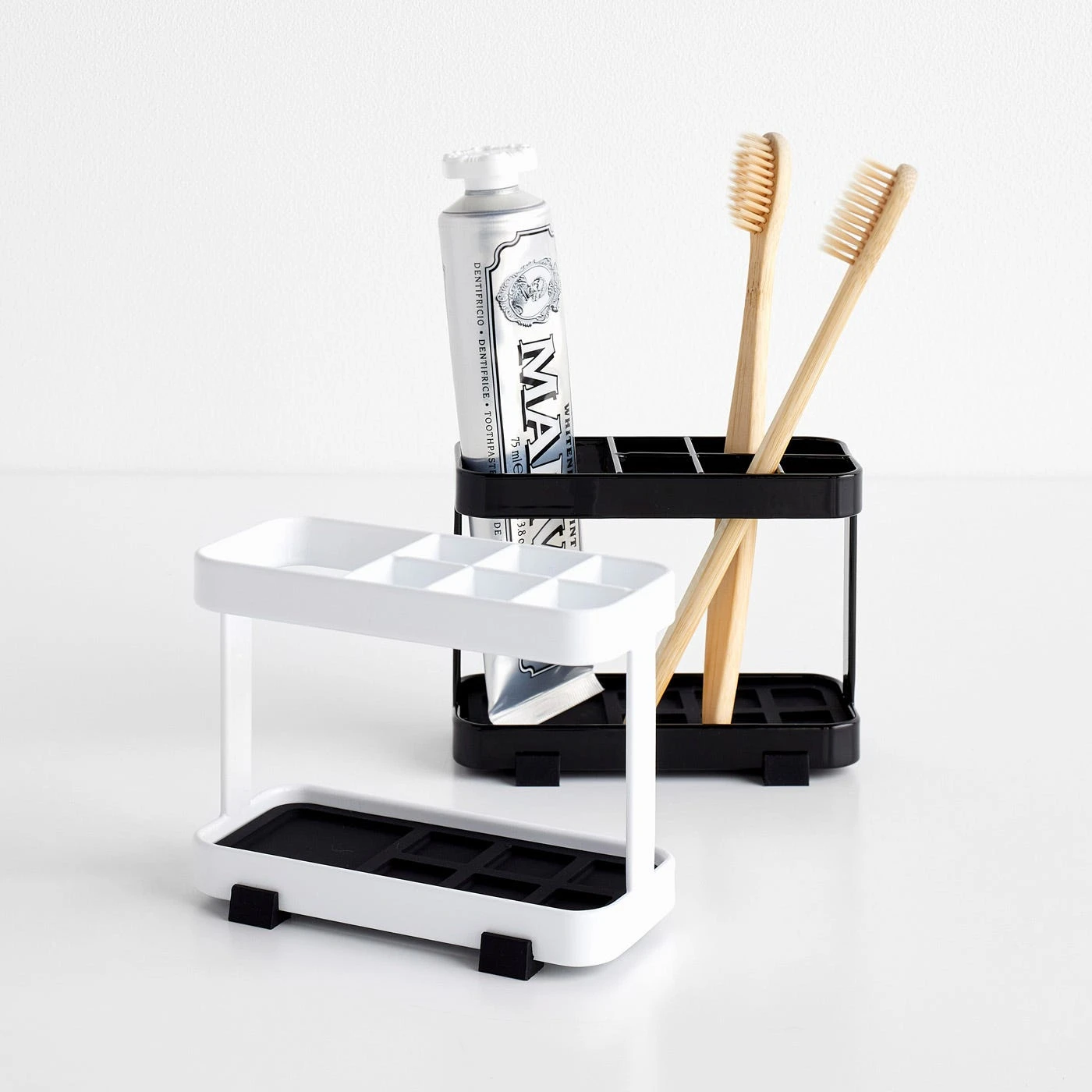 Tower White Toothbrush Holder 7 Tower White Toothbrush Holder - Image 5