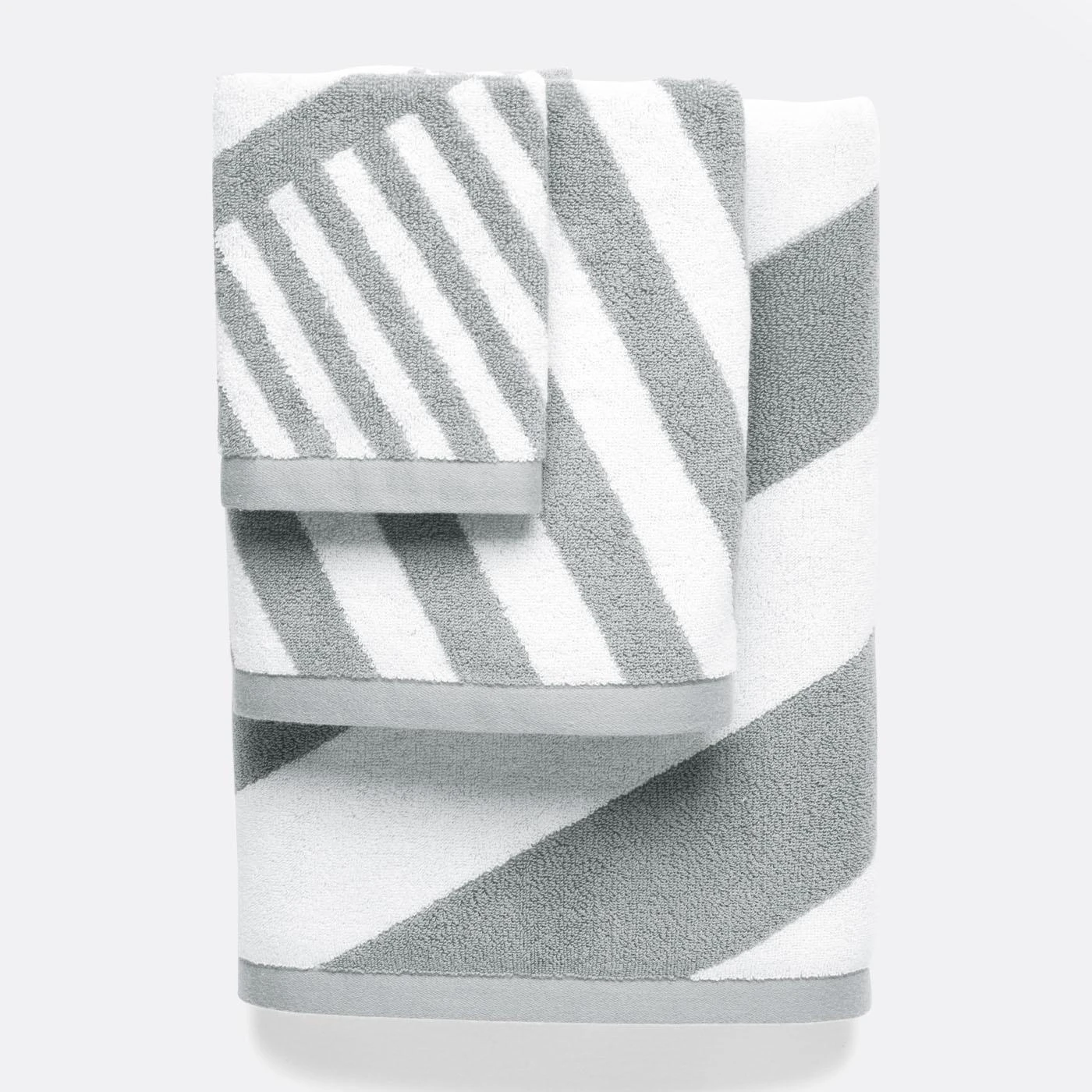 Milano Gray Bath Towel 4 Milano Gray Bath Towel - Image 2