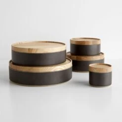 Hasami Black Bowl Set Of 5 17 Hasami Black Bowl Set Of 5 -Furniture Store hasami black bowls ash trays 1 4