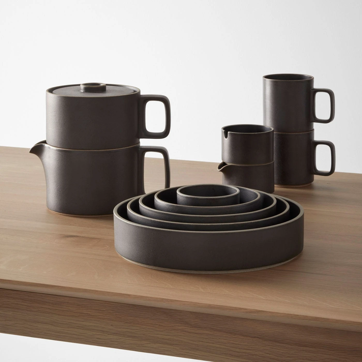 Hasami Black Bowl 5.5" 12 Hasami Black Bowl 5.5" - Image 10