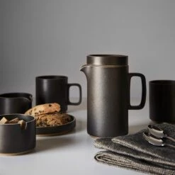 Hasami Black Creamer -Furniture Store hasami black gallery option 2