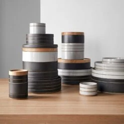 Hasami Ash Wood Trays 35 Hasami Ash Wood Trays -Furniture Store hasami gloss gray black ash group mix 6