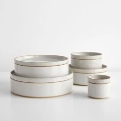 Hasami Gloss Gray Bowl Set Of 5 21 Hasami Gloss Gray Bowl Set Of 5 -Furniture Store hasami gloss gray plates and bowls gallery option 5 1