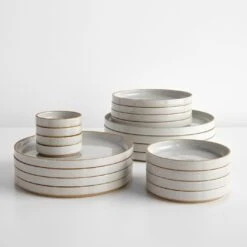 Hasami Gloss Gray Plate 5.5" -Furniture Store hasami gloss gray plates gallery option 4