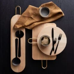 Linen Bronze Napkin 8pc Bundle -Furniture Store heath wood boards linen bronze napkin alternate 2 1 1