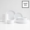 Heller White 12pc Dinnerware Bundle -Furniture Store hellerbundle main