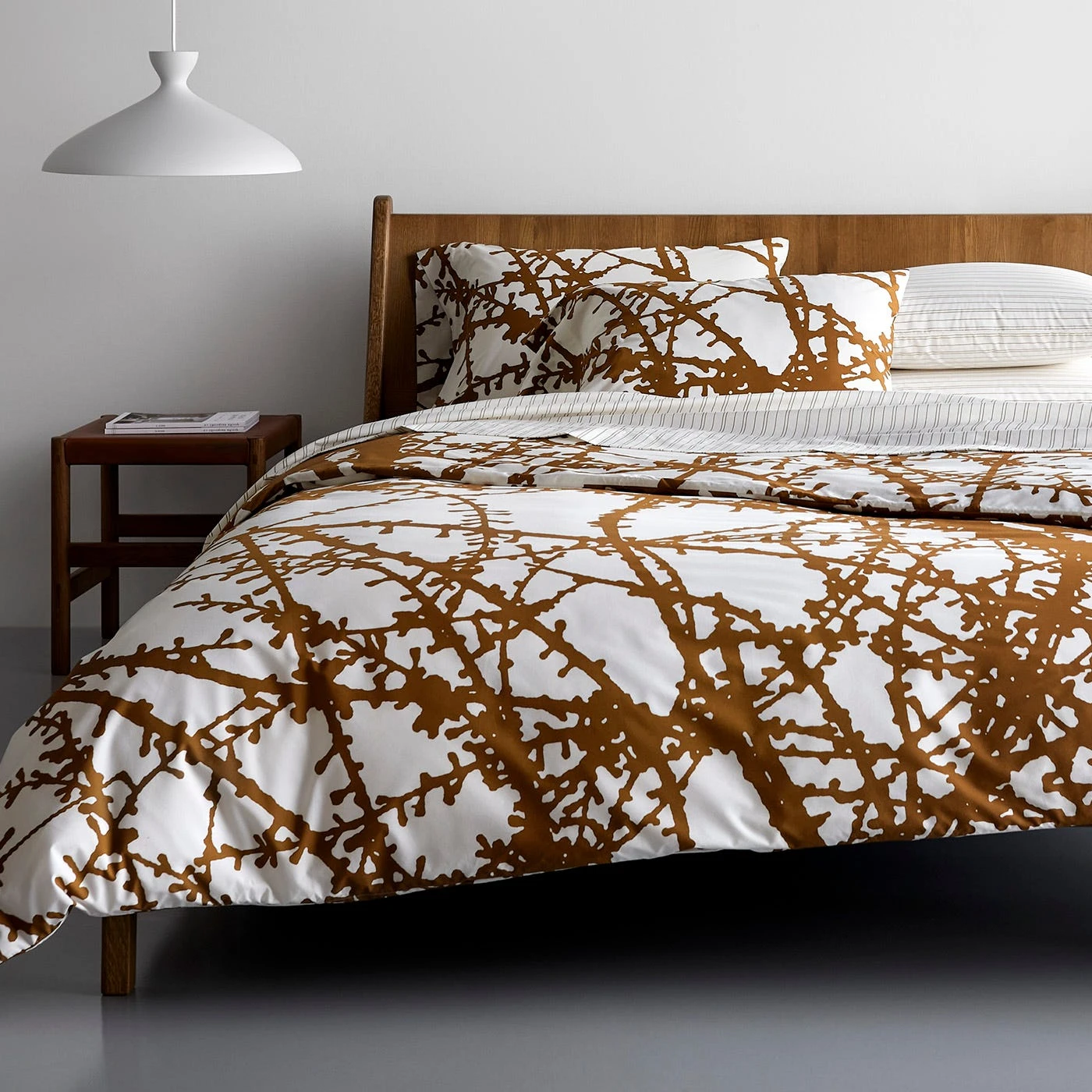 Larch Ginger Duvet Cover 3 Larch Ginger Duvet Cover