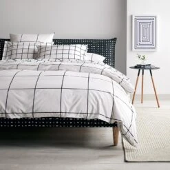 Grid Black Pillowcase Set 26 Grid Black Pillowcase Set -Furniture Store lf512084ubfk gallery 1 fall17 5