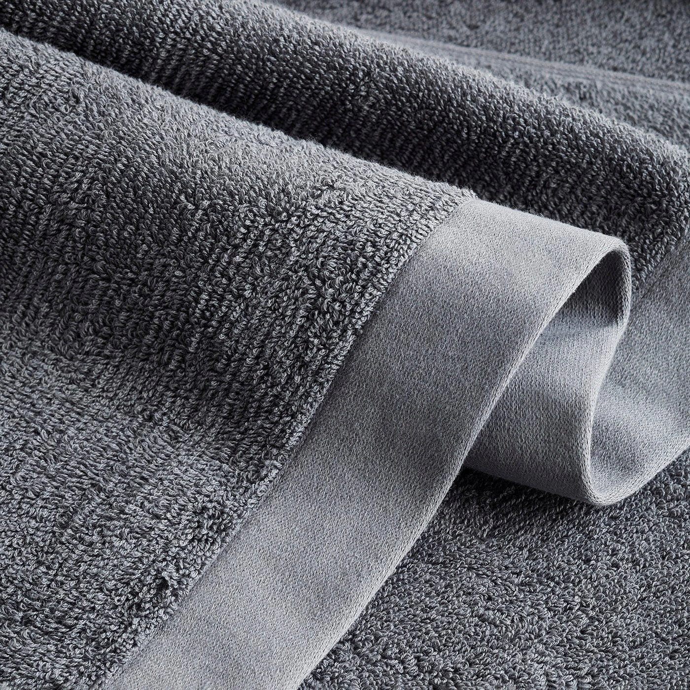 Logan Graphite Bath Towel 6 Logan Graphite Bath Towel - Image 4