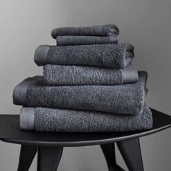 Logan Graphite Bath Towel 24 Logan Graphite Bath Towel -Furniture Store logan graphite towels 2