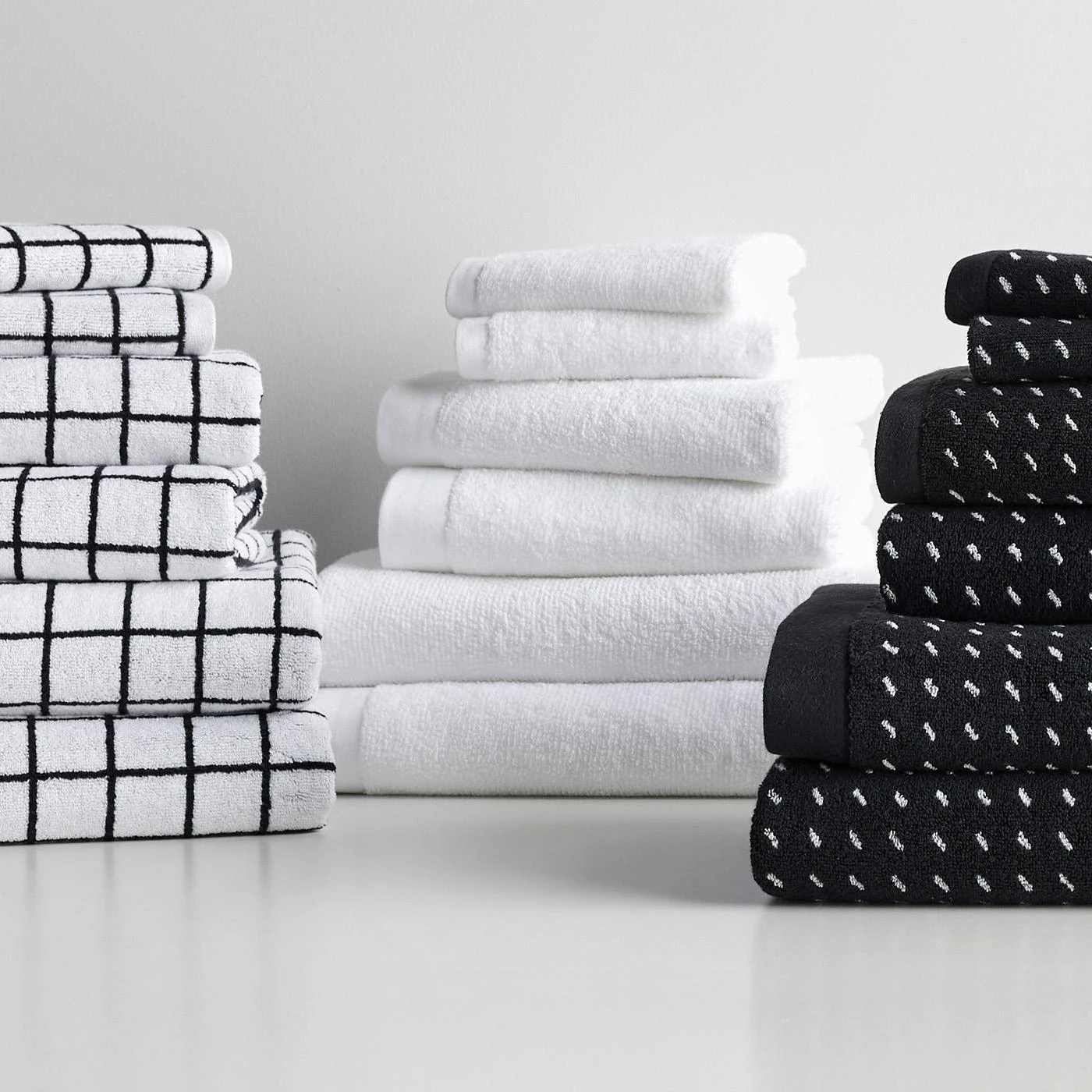 Logan White Hand Towel 12 Logan White Hand Towel - Image 11