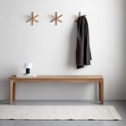 Bok Oak Bench 65" 26 Bok Oak Bench 65" -Furniture Store logs natural coat hangers kolmar oak bench loop ivory runner 3