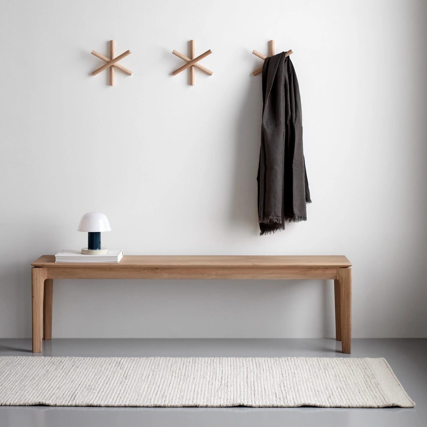 Bok Oak Bench 50" - Image 10