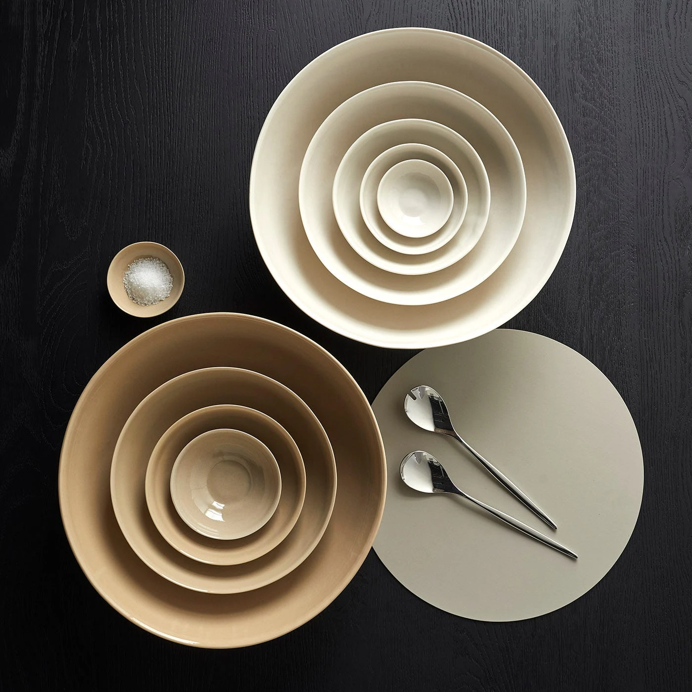 Eve Chrome Salad Servers 5 Eve Chrome Salad Servers - Image 3