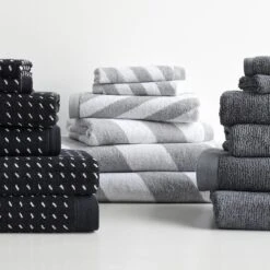 Milano Gray Hand Towel -Furniture Store milanotowelbundle 1
