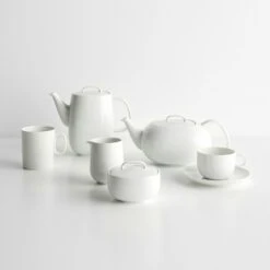 Moon White Coffee Pot -Furniture Store moon white drinkware family 1