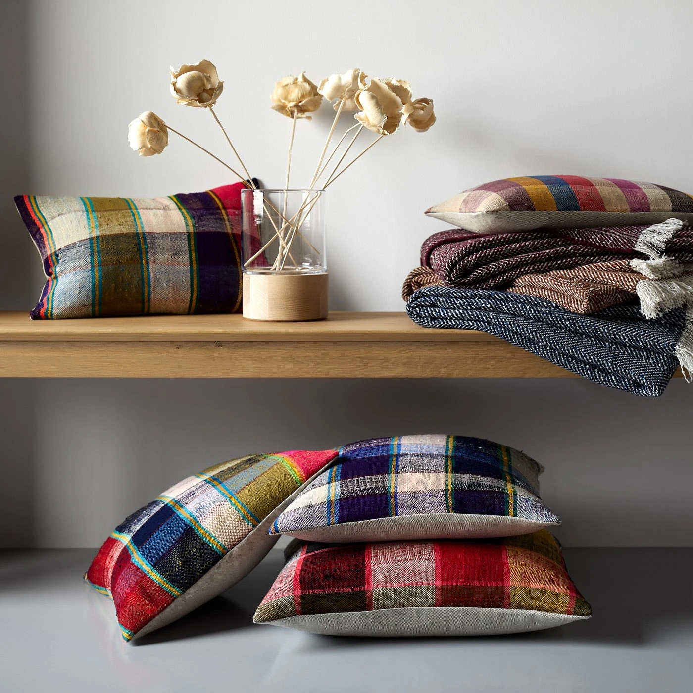 Herringbone Bordeaux Poppy Throw Blanket 11 Herringbone Bordeaux Poppy Throw Blanket - Image 9