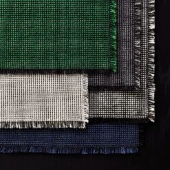 Mourne Check Slate Placemats Set Of 4 -Furniture Store mourne check placemat collection straight 1 2