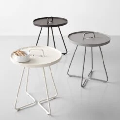 On The Move White Side Table 13 On The Move White Side Table -Furniture Store onthemovecollection gallery1 2