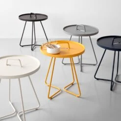 On The Move Midnight Blue Side Table -Furniture Store onthemovecollection gallery2 1