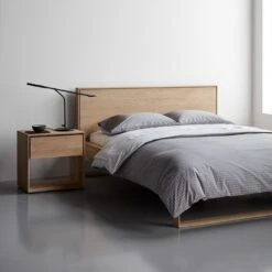 Flow Black Table Lamp -Furniture Store pg 16 alternate 1 hoyne oak bed tall side table stitch pewter white bedding flow black lamp