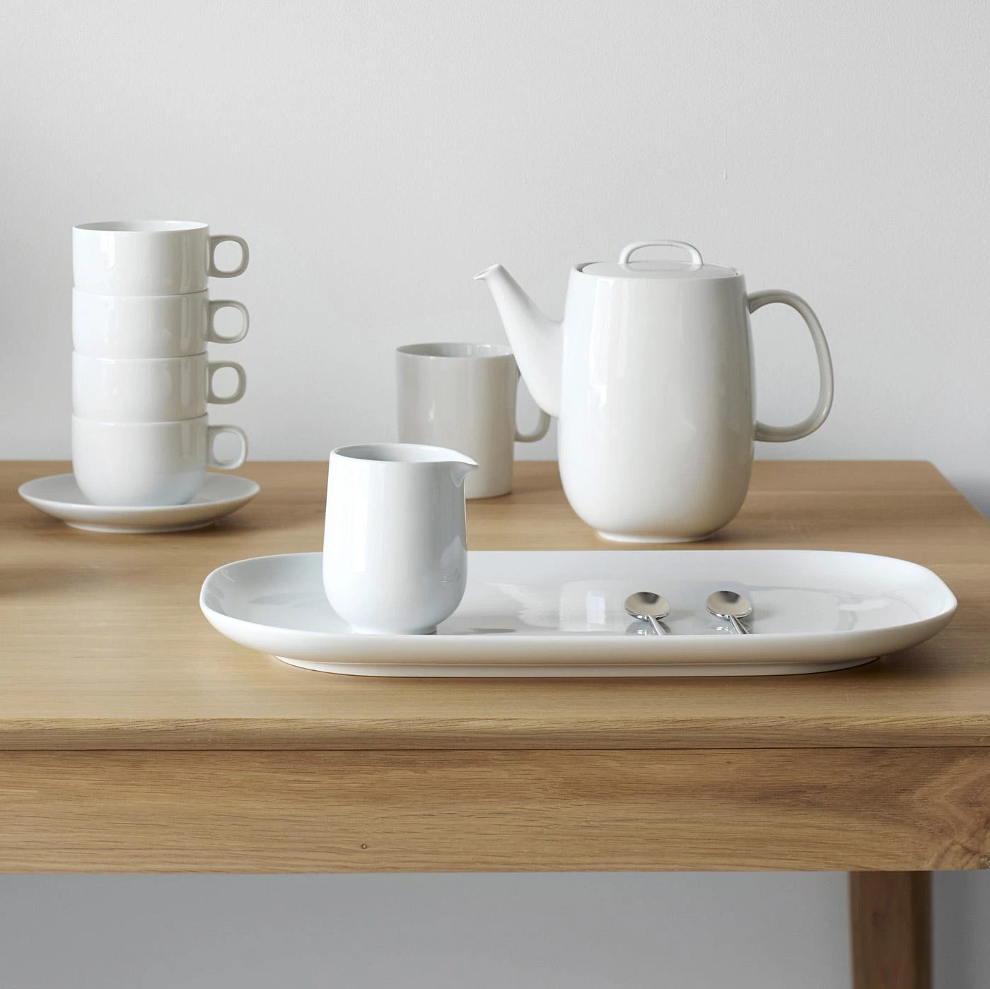 Moon White Rectangular Platter 8 Moon White Rectangular Platter - Image 6