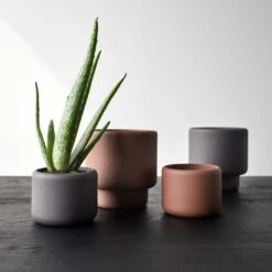 Botany Black Medium Planter -Furniture Store pg 30 botany planters 2