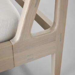 Plume Nude Bed -Furniture Store plume natural bed detail adjusted