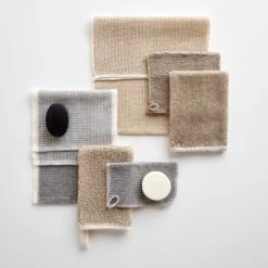 Binchotan Charcoal Body Scrub Towel -Furniture Store sasawashibinchotancollectiongalleryimage 1