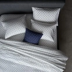 Sashi Geo Navy Pillowcase Set -Furniture Store sashi geo navy collection gallery option 2